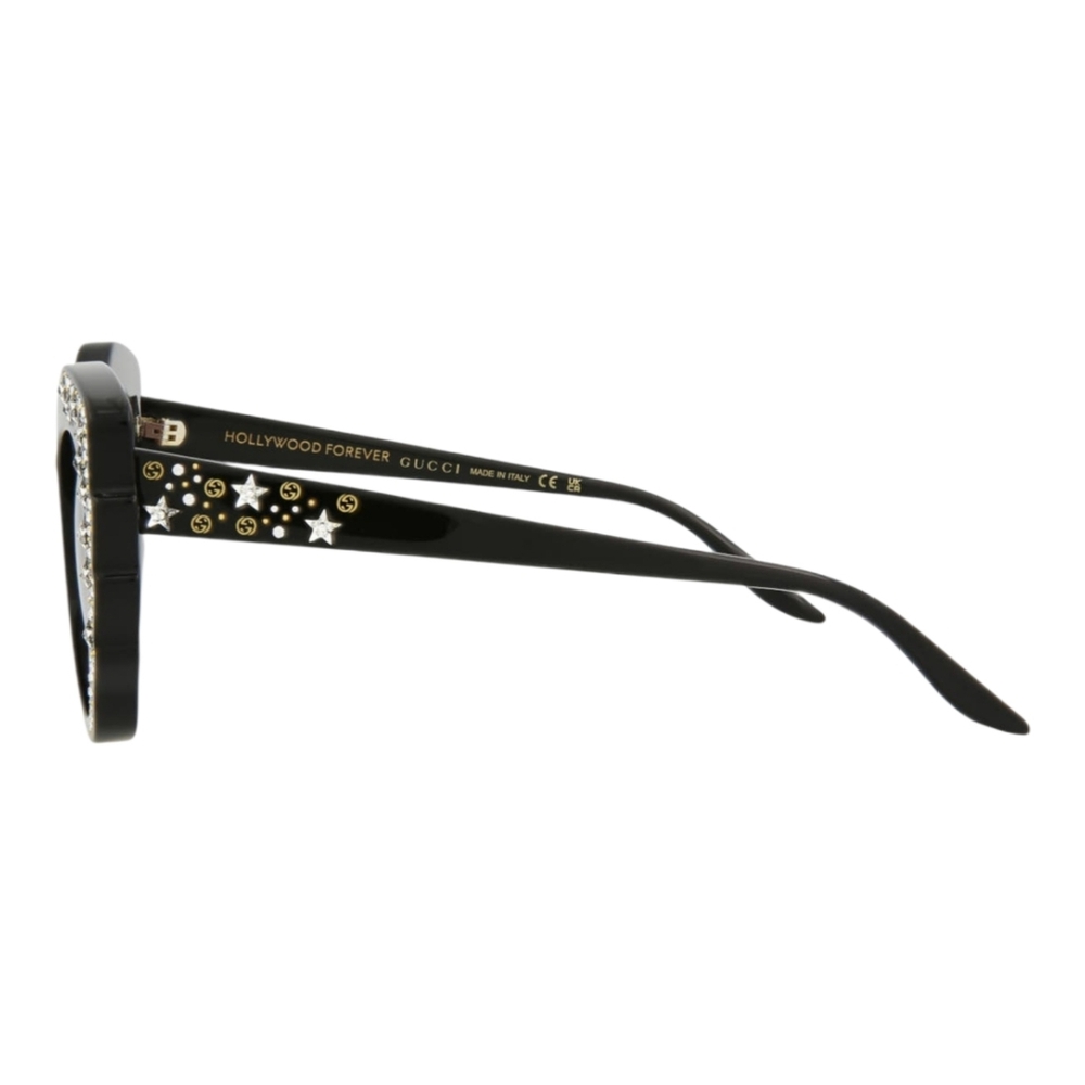 Gucci Designer Special Edition Black Hollywood Forever Sunglasses Pearl Diamond - Picture 12 of 16